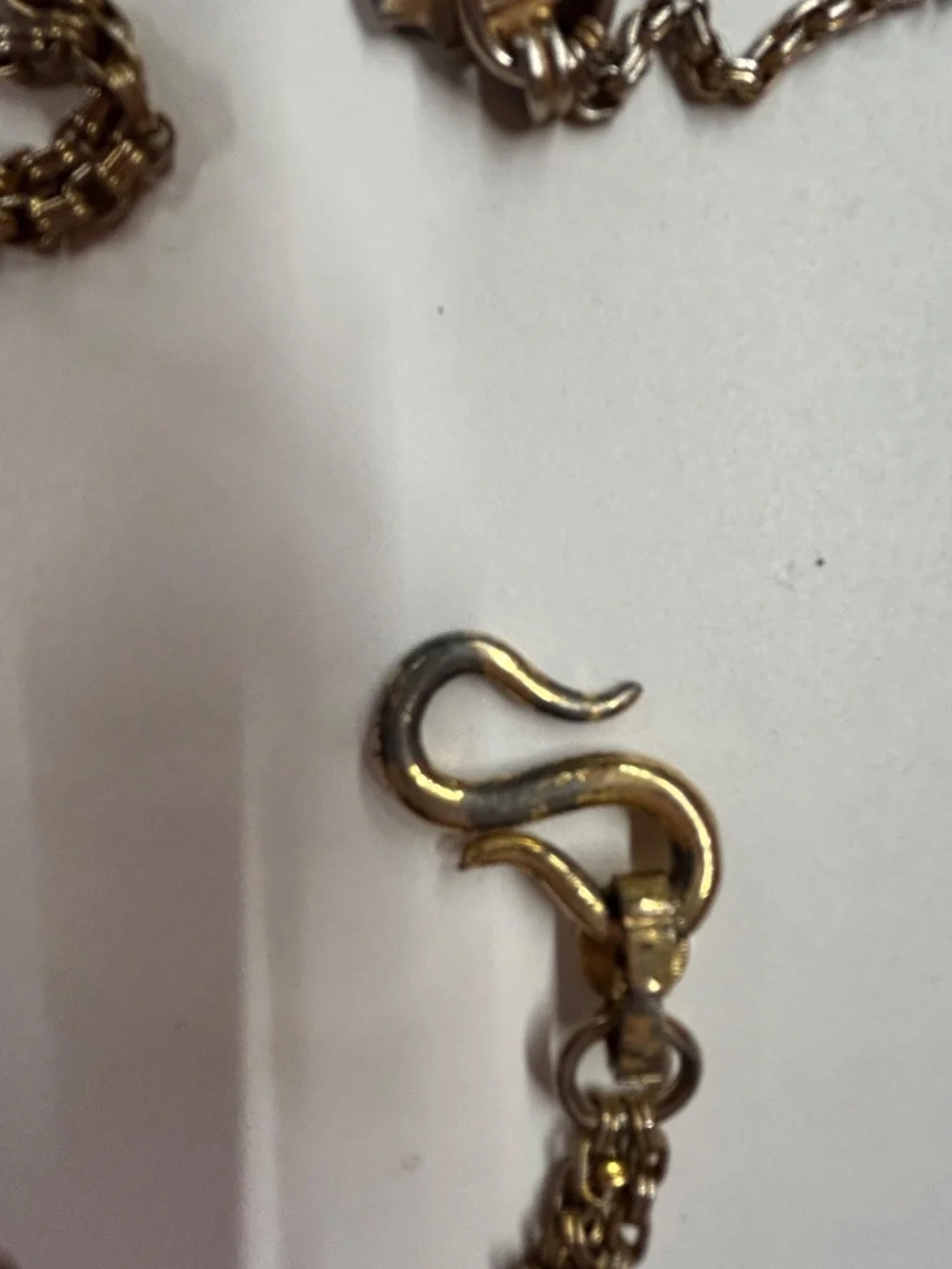 Ben Amun jeweled gold tone chain belt - Picture 3 of 9